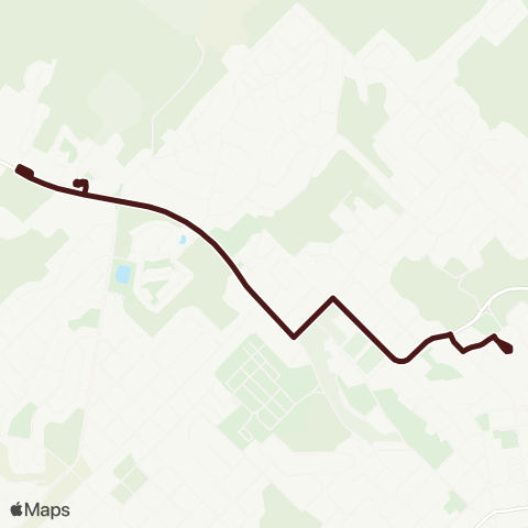 Bobcat Shuttle Ranch Road map