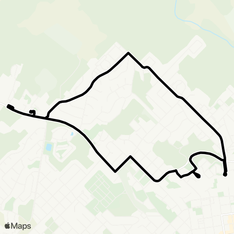 Bobcat Shuttle Night West map