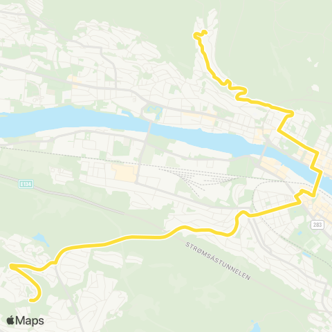 Brakar Underlia - Tolerud map