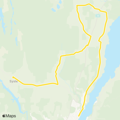 Brakar Lokalruter Drolsum map