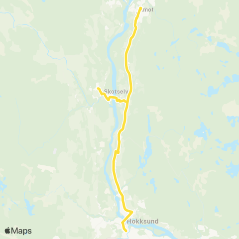 Brakar Skotselv - Åmot - Hokksund map