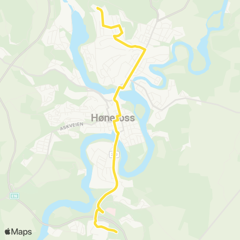 Brakar Haldenjordet-Hvervenmoen map