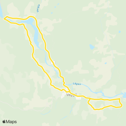 Brakar Veggli - Rollag map