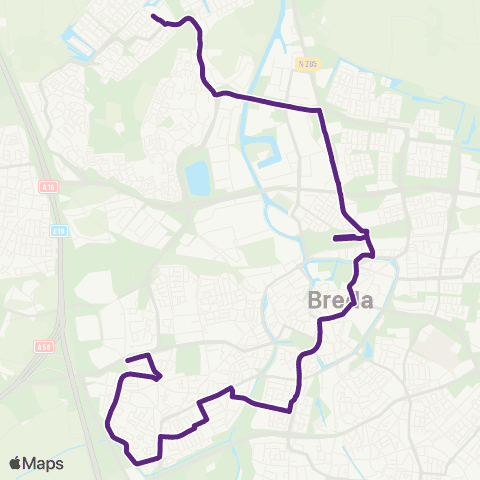 Bravo Princenhage via CS - Haagse Beemden map