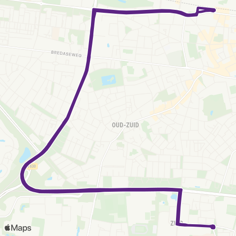 Bravo Centraal Station - Stappegoor map
