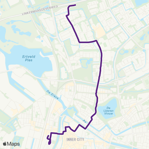 Bravo Hambaken - Centraal Station map