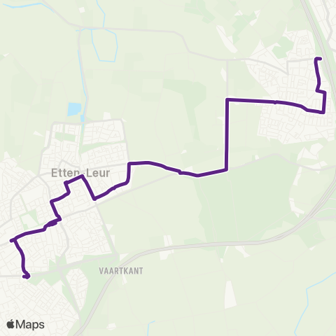 Bravo Prinsenbeek - Etten-Leur map