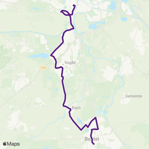 Bravo Liempde - 's-Hertogenbosch map