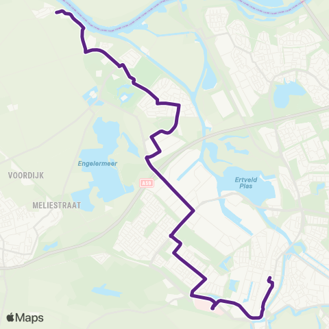 Bravo Bokhoven - 's-Hertogenbosch CS map