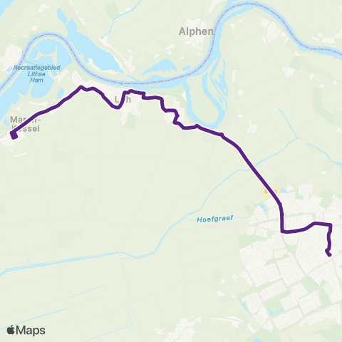 Bravo Maren Kessel - Oss map