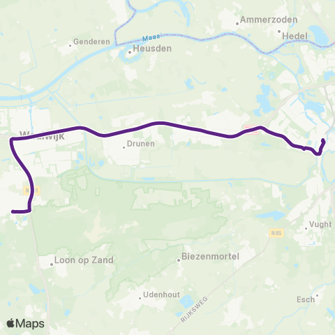 Bravo 's-Hertogenbosch - De Efteling map