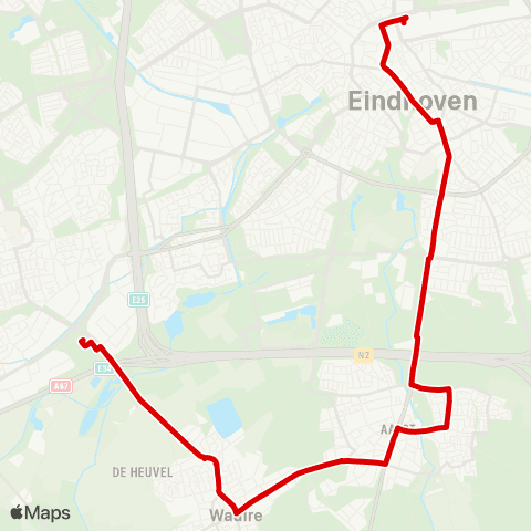 Bravo Veldhoven MMC - Eindhoven Station map