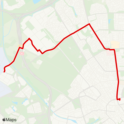 Bravo Eindhoven Airport - Eindhoven Station map