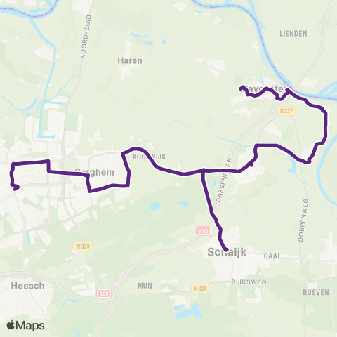 Bravo Oss - Ravenstein map