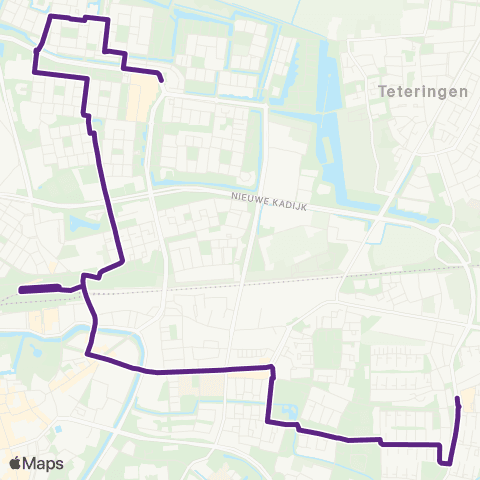 Bravo Hoge Vucht via CS - Heusdenhout map