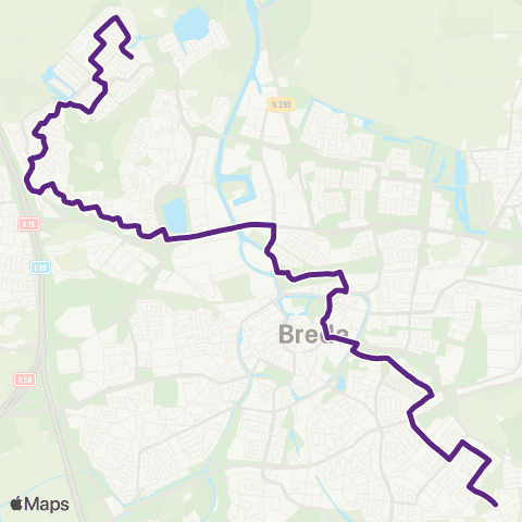 Bravo Haagse Beemden via CS - Nieuw Wolfslaar map