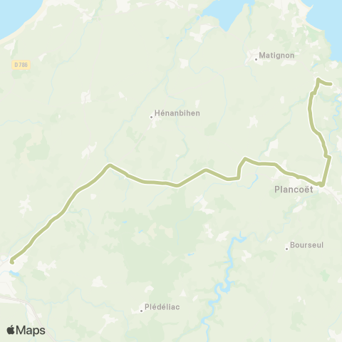 BreizhGo Car 22 Saint-Cast-le-Guildo - Lamballe map