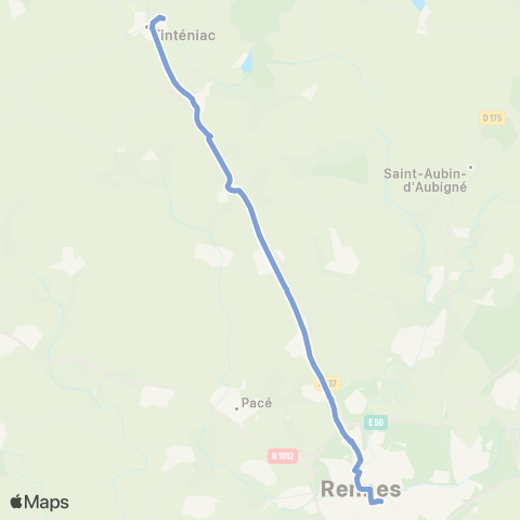 BreizhGo Car 35 Mesnil Roc'h - Rennes map