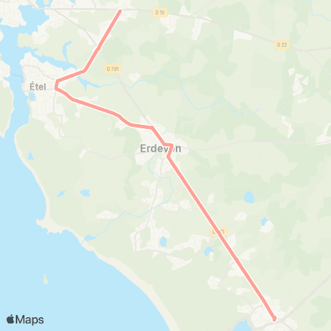 BreizhGo Car 56 Belz-Plouharnel map