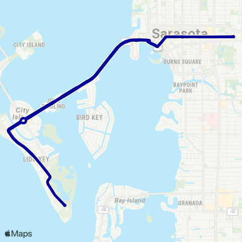 Breeze Transit Bay Runner map