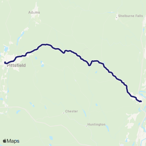 Link413 Pittsfield / Northampton map