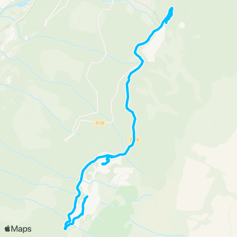 Navettes de Bourg-Saint-Maurice  map