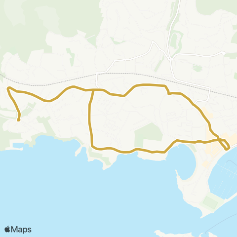 Navettes de Bandol / Sanary-sur-Mer  map