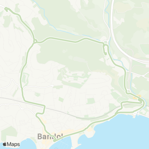 Navettes de Bandol / Sanary-sur-Mer  map