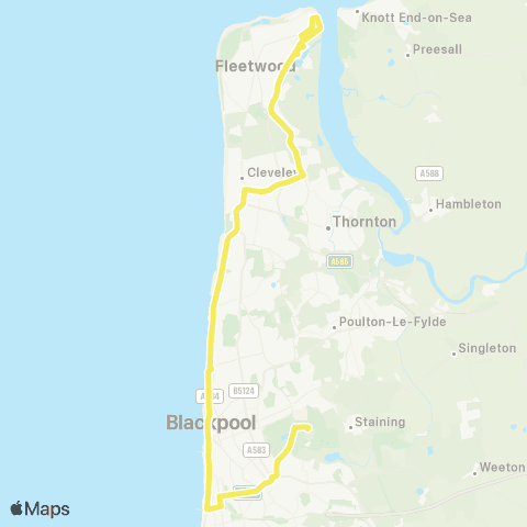 Blackpool Transport Zoo Entrance - Affinity Outlet map