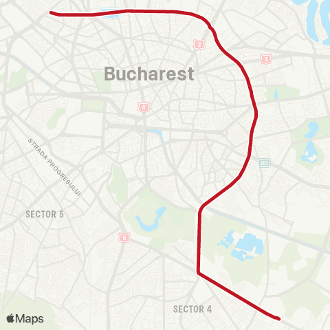 STB - Societatea de Transport București Romprim - Bd. Banu Manta map