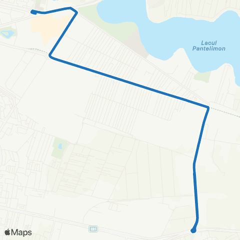 STB - Societatea de Transport București Pantelimon - Isovolta map