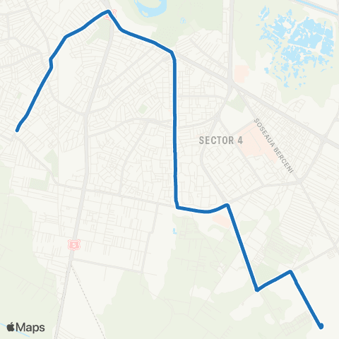 STB - Societatea de Transport București Zetarilor - Vulcan Berceni map