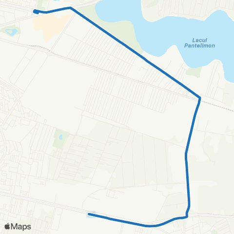 STB - Societatea de Transport București M Nicolae Teclu - Pantelimon map
