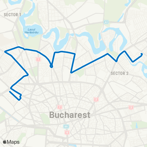 STB - Societatea de Transport București Gara Basarab - Soseaua Fundeni map