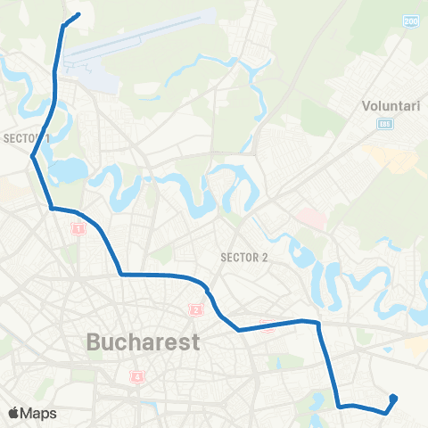 STB - Societatea de Transport București Faur - Complex Baneasa map