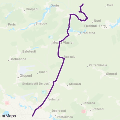 STV Merii Petchii–Bucur Obor map