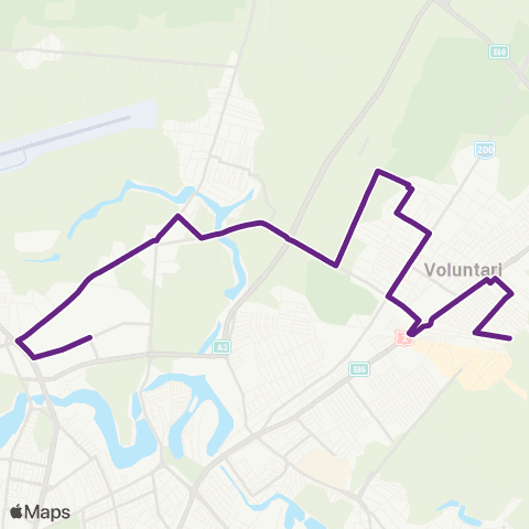 STV Strada Garii Pantelimon–M Pipera map