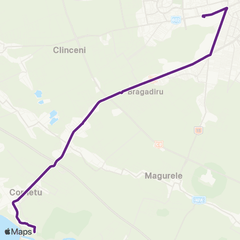 STB - Societatea de Transport București Cornetu - Ghencea map