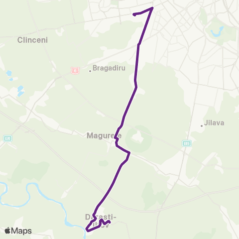 STV Darasti–Ghencea map