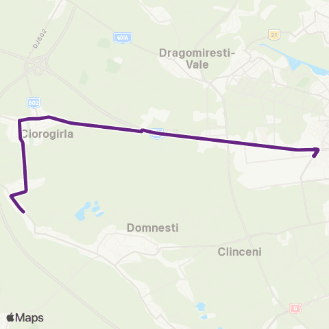 STB - Societatea de Transport București Darvari - Valea Cascadelor map