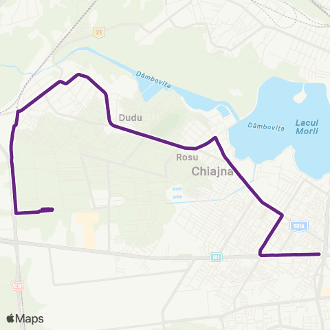 STB - Societatea de Transport București Chiajna-Stelelor - M Lujerului map