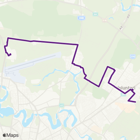 STV Strada Garii Pantelimon–Complex Baneasa map