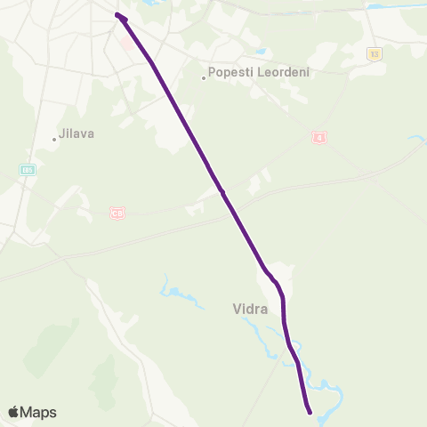 STV Piata Sudului–Mega Parc map