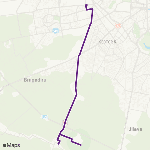 STB - Societatea de Transport București ELI-NP Magurele - Bd. G-ral Paul Teodorescu map