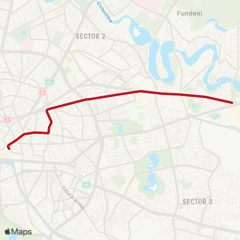 STB - Societatea de Transport București Piata Sf. Vineri - Piata Iancului map