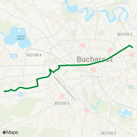 STB - Societatea de Transport București Valea Argesului - Baicului map