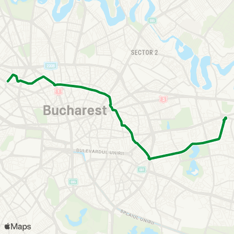 STB - Societatea de Transport București Bd. Basarabia - Gara de Nord map
