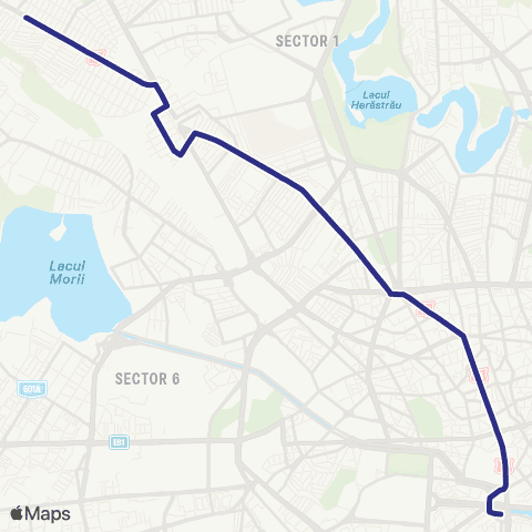 STB - Societatea de Transport București Piata Unirii 2 - Mezes map