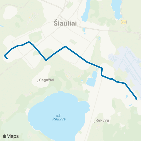 Busturas Gytarių Žiedo St. - "Pumpuro" St. map