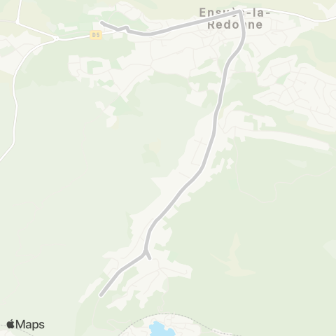 leCar Desserte École Primaire Ensuès map